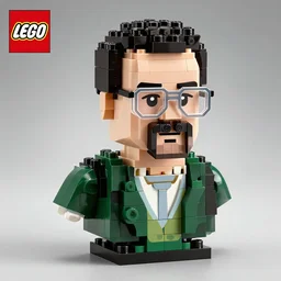 lego set of walter white bust
