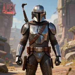 The Mandalorian in Apex Legends videogame