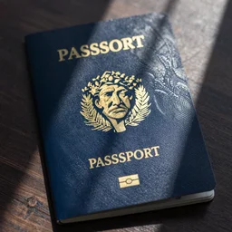 photo of Justin Trudeau’s passport