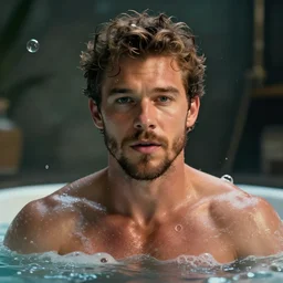 hyperrealistic dslr film still of michael buble disguised a bubbles, bath, stunning 8 k octane comprehensive 3 d render, inspired by istvan sandorfi & greg rutkowski & unreal engine, perfect symmetry, dim volumetric cinematic lighting, extremely hyper - detailed, incredibly real lifelike attributes & flesh texture, intricate, masterpiece, artstation, stunning