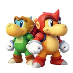 Super Metroid Brothers, Nintendo art style, Nintendo 64, video game, 4k