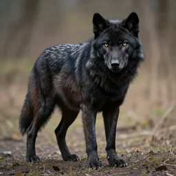 spirit of the black wolf