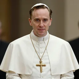 Tom Hiddleston as the pope