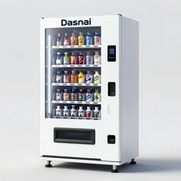 dasnai vending machine, jojo bizarre art style, hyper realistic, detailed 4 k,