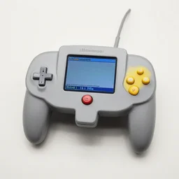 miniature nintendo 6 4, by camille corot