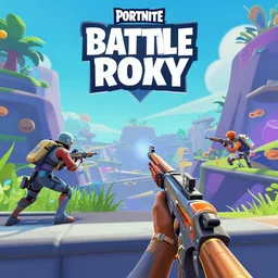 Screenshot from the game Fortnite: Battle Royale that was released 1996