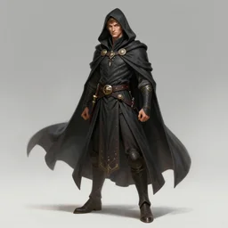 character concept art of a gorgeous male wizard with a cape with hood | | distinct - fine, key visual, realistic shaded perfect face, fine details by stanley artgerm lau, wlop, rossdraws, james jean, andrei riabovitchev, marc simonetti, sakimichan, and jakub rebelka, trending on artstation