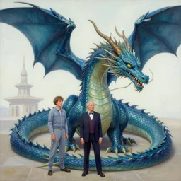a beautiful dragon painting by artgerm and alex grey and wes anderson and spike jonze, trending on artstation