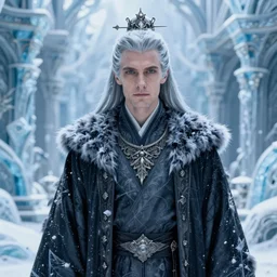 portrait of a handsome male wizard, ice, concept art, octane render, detailed and intricate environment, 4 k, artstation trending, behance, by jeff simpson, raphael lacoste, william wu, fernando acosta, martin deschambault, gilles beloil and eddie bennun