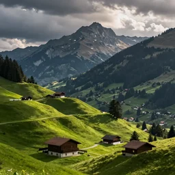Beautiful Switzerland landscape