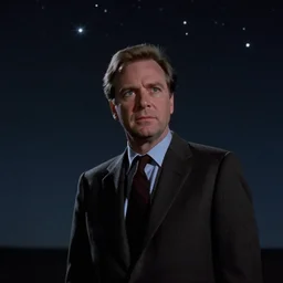 cinematic still image of starry background from the intro to the twilight zone, iconic tv show intro scene, 4 k uhd, beautiful detailed, directed by stanley kubrick