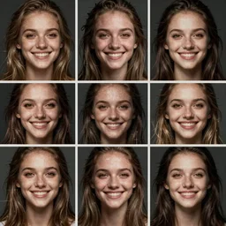 cinematic shot epic portraits, hyper realistic, mood lighting, fantasy, detailed smile, highly detailed, super realistic, perfect lighting pixel sorting, style sheet