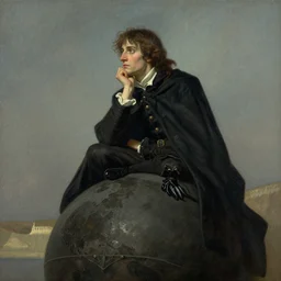 Engels pondering his Orb by Alan Lee