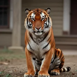 Tiger in the movie Home Alone (1991), 35mm film still