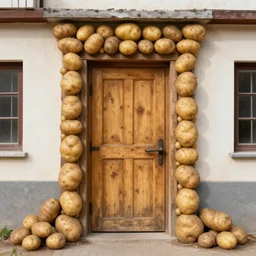 Meet me by the door made of potatoes