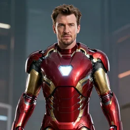 chris evans as iron man, 4 k ultra hd, hyper detailed