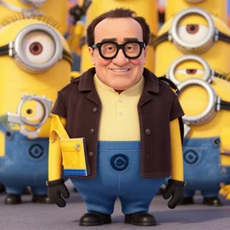 Danny DeVito cast as Gru, still from Despicable Me 2010