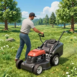 lawnmower simulator 2 0 2 1, rtx 3 0 5 0, gameplay footage, surrealism mod