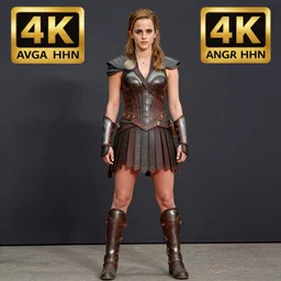 full length photo of emma watson as an amazon warrior, highly detailed, 4 k, hdr, smooth, sharp focus, high resolution, award - winning photo