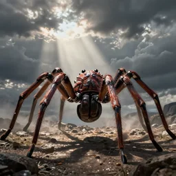 giant spider monster fantasy art by greg rutkowski