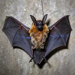 Photo of a lightning bat