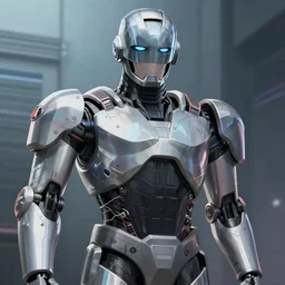 Screenshot of the Robocop anime by Studio Ghibli, modern cyberpunk anime, trending on Pixiv, cinematic, 4K