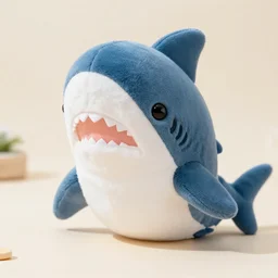 cute shark stuffed animal