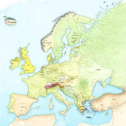 map of finland with names