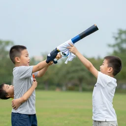launching babies out of a t - shirt cannon
