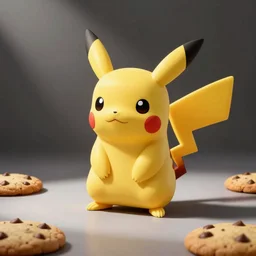 pikachu chocolate chip cookies