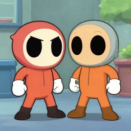 numbuh 5 from codename kids next door trying to help a citzen