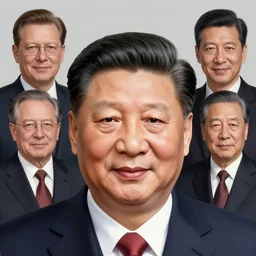 xi jinping, laa - laa, xijinping face, by donato giancola and greg rutkowski and wayne barlow and zdzisław beksinski
