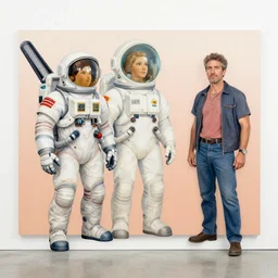 👨🏽🚀 👦🏽 by james c. christensen and manuel sanjulian width 7 0 4