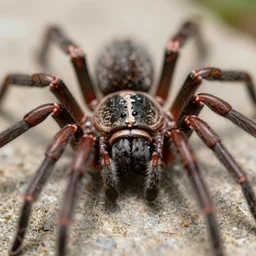 big spider, bokeh, close up, super macro, hyper realistic, intricate detail