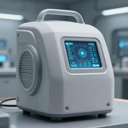 lab texture high - tech sci - fi futuristic 8 k texture life support device smart technology