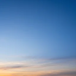blue sunset