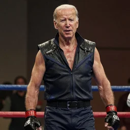 Joe Biden in a Mortal Kombat 11 cut scene
