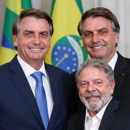 son of Bolsonaro and Lula