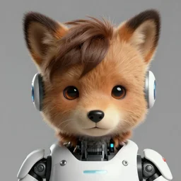 character concept art of a cute young male anthropomorphic furry robot | | cute - fine - face, pretty face, key visual, realistic shaded perfect face, fine details by stanley artgerm lau, wlop, rossdraws, james jean, andrei riabovitchev, marc simonetti, and sakimichan, trending on artstation