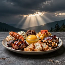 most disgusting platter of food