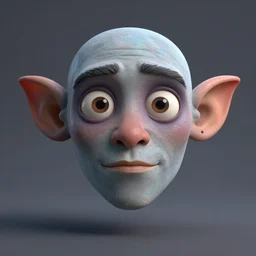golem face portrait, awarded animation, octane render, unreal engine