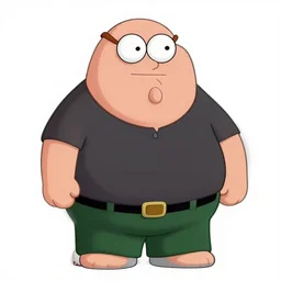 big buff 6 pack Peter griffin