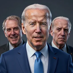 creepy ugly hilarious 3 d surreal joe biden portrait, featured on artstation, cgsociety, unreal engine, octane, volumetric lighting, rtx on, intricately detailed, award - winning,