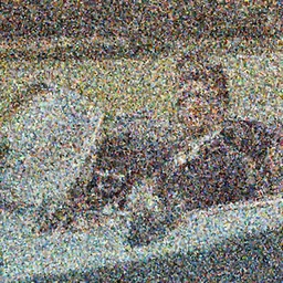 old photo of Abraham Lincoln driving a convertible miata