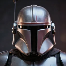 a mandalorian helmet from star wars inspired by sith imperial guard