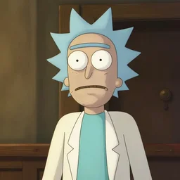 max branning as a rick and morty character