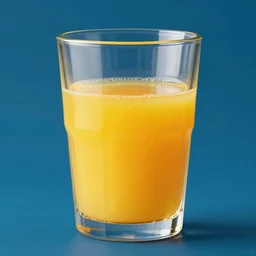( shrunk down o j simpson ) floating in floating in sinking in [ a glass of orange juice ]
