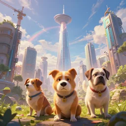 epic professional digital art of 😦 🌉 😬 🐕, best on artstation, breathtaking, epic, stunning, gorgeous, much detail, much wow, cgsociety, wlop, pixiv, behance, deviantart, masterpiece, UHD, 8K