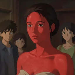 red skinned woman, subsurface scattering, behance hd artstation by jesper ejsing by rhads, makoto shinkai and lois van baarle, ilya kuvshinov, ossdraws