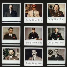 color photo of Josip Broz Tito, instamatic, high quality, criterion collection